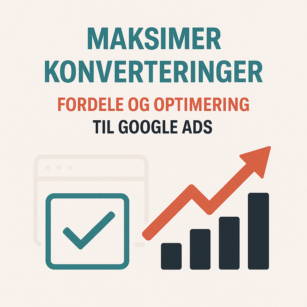 Maksimer konverteringer | Fordele og optimering til Google Ads